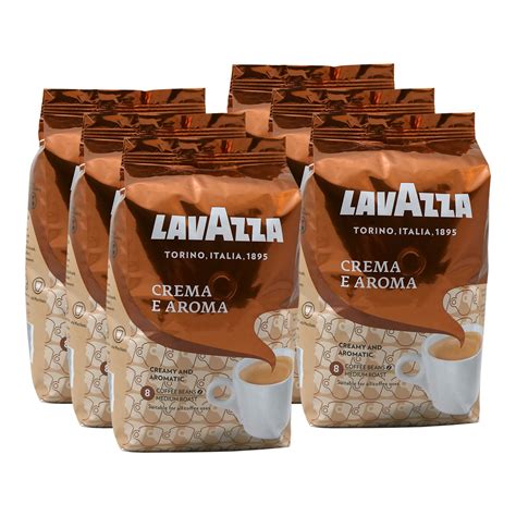 6 X LAVAZZA CREMA E AROMA Kaffee In Ganzen Bohnen 1000g Je Packung EBay