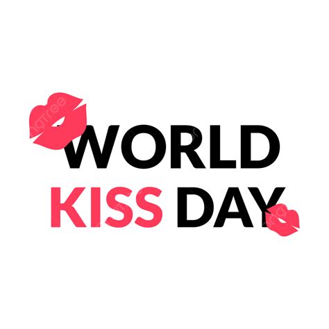 Lips Mouth Kiss Vector Hd PNG Images World Kiss Day Design With Dual