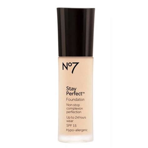 No7 Stay Perfect Foundation Warm Ivory 30 Ml Bootsno