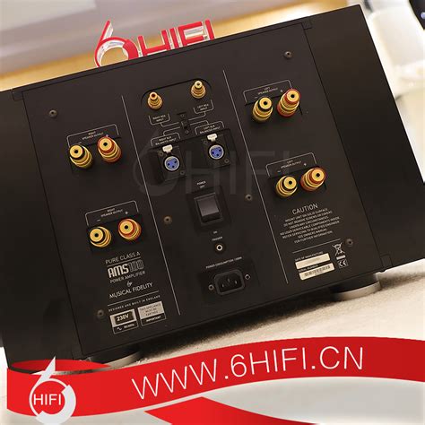 英国 音乐传真 Musical Fidelity AMS100 纯甲类旗舰后级特价促销 汇聚Hi End影音 发烧从6HIFI开始 买音响