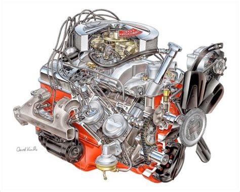 Chevy 454 Engine Diagram