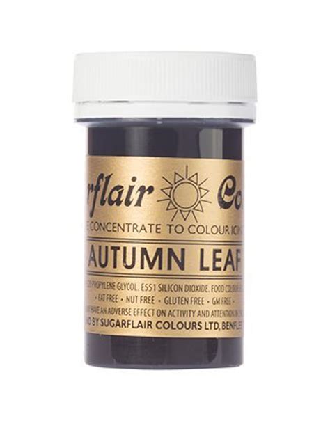 Autumn Leaf Sugarflair Paste Colour