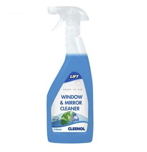 Cleenol Lift Window And Mirror Cleaner 750ml John Black And Sons