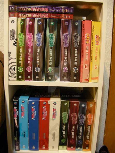 My Anime Dvd Collection By Sakurah18 On Deviantart