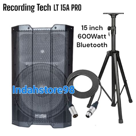 Jual Speaker Aktif 15 Inch Recording Tech Lt15a Pro Bluetooth Tws