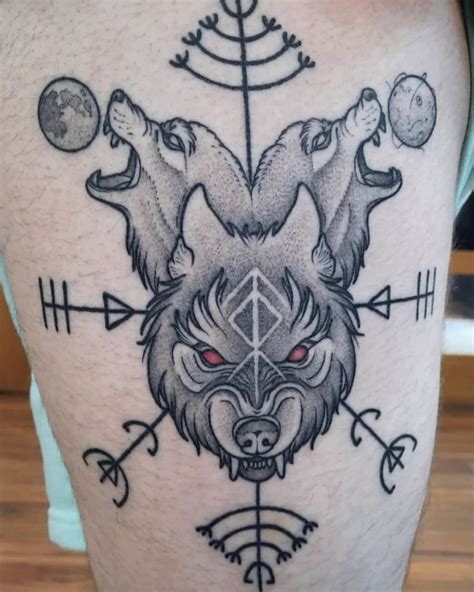 30+ Wolf Tattoos: The Wildest Ideas, Cool Designs and Meaning | Wolf tattoos, Wolf tattoo sleeve ...