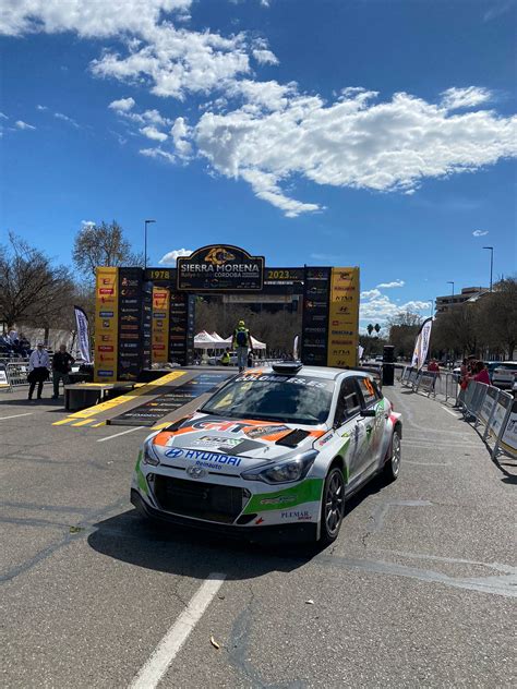 David P Rez Y Alejandro L Leseduarte Rallye Team Andalucia