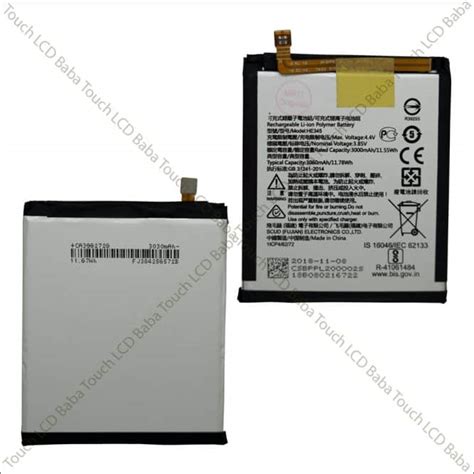 Nokia 6.1 100% Original Battery - HE345 3060mAh