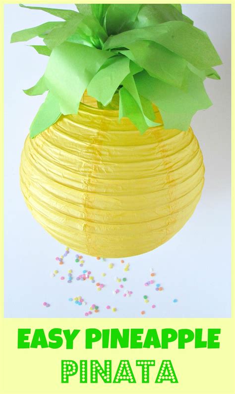 Easy Pineapple Pinata Val Event Gal Pineapple Birthday Party