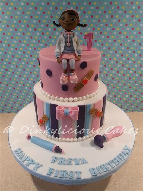 Doc McStuffin Decorated Cake By Dinkylicious Cakes CakesDecor