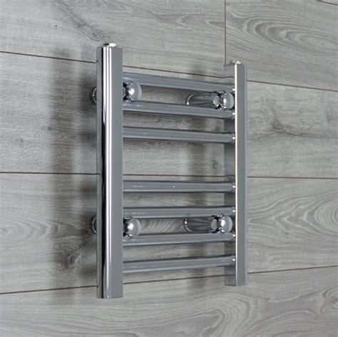 Mm Wide Chrome Ladder Heated Towel Rail Radiator Designer Bathroom