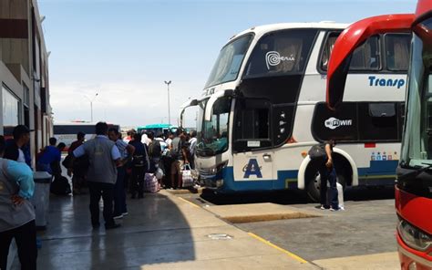 FOTOS Cesó la venta pasajes para Lima en el Terminal Terrestre de