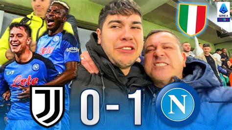 SCUDETTO JUVENTUS NAPOLI 0 1 LIVE REACTION NAPOLETANI Dall