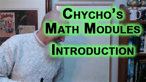 Math Modules Introduction Layout Of First Module How To Deal With