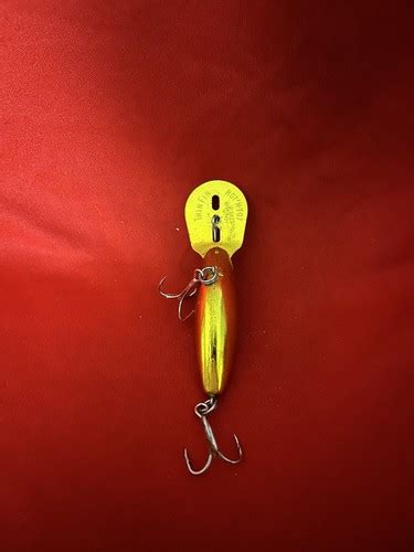 Vintage Storm Hot N Tot Lure AH Gold Metallic EBay