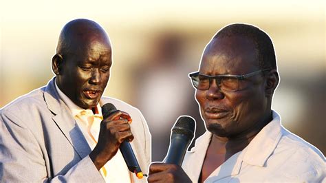 Late Sultan Deng Ayang S Final Prayers Hon Deng Ador And Dau Akoi