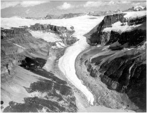 Retreat of Columbia Glacier, Columbia Icefield, Canada – From a ...