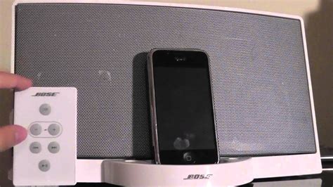 Retro Review Bose Sounddock Series I [iphone Ipod Speaker] Youtube