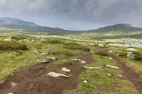 Panorama With Green Hills Of Vitosha Mountain From Cherni Vrah Peak