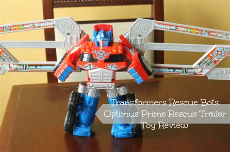 Transformers Rescue Bots Optimus Prime Rescue Trailer Review