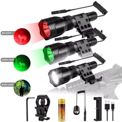 Hs Multifunctional Tactical Outdoor Hunting Flashlight