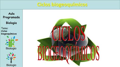 CICLOS BIOGEOQUIMICOS Ppt