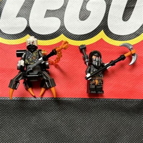 Lego Minifigure Real Mini Fig Ninjago Lot Daddy No Legs Crawler Muzzle