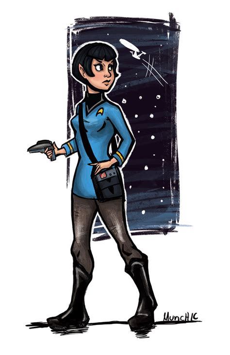 Female Spock By Munchlc On Deviantart