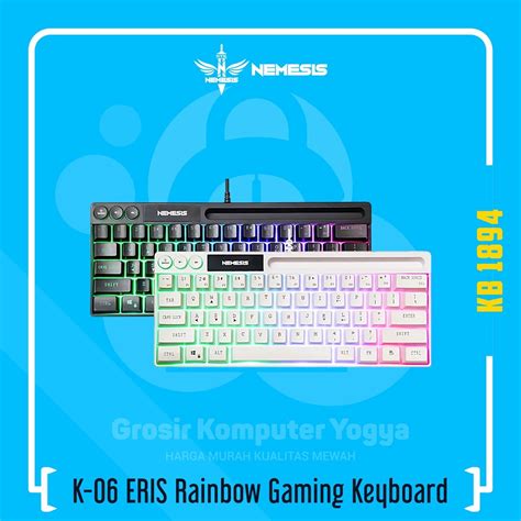 Jual Nyk Nemesis K Eris Rainbow Backlit Phone Stand Tkl Gaming