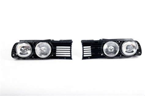 BMW E30 EURO SMILEY HEADLIGHTS GRILLS SET Classique Autowerks