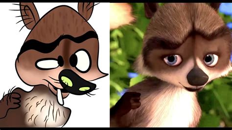 Over The Hedge Clips Drawing Meme Get The Food 2006 Rj Verne And