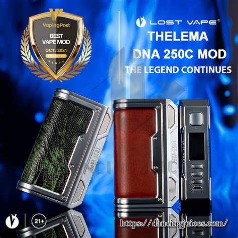 Lost Vape Thelema Dna C Box Mod Thi T B Vape Ch Nh H Ng