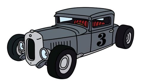 70+ Black White Classic Car Cartoon Stock Photos, Pictures & Royalty-Free Images - iStock