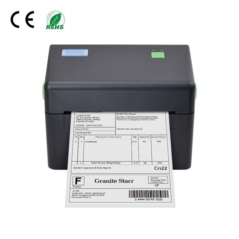 High Speed 4inch Barcode Printer Xprinter Shipping Label Printer XP