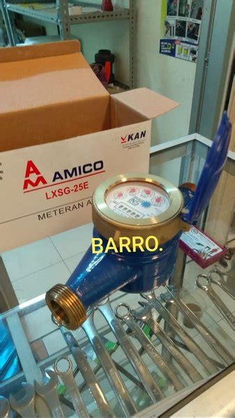 Jual METERAN AIR WATER FLOW METER AMICO DRAT 1 5 INCH SNI Di Lapak