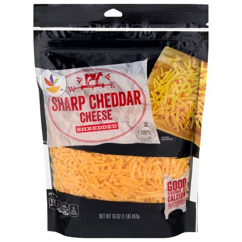 Save on Our Brand Shredded Cheese Cheddar Sharp Order Online Delivery ...