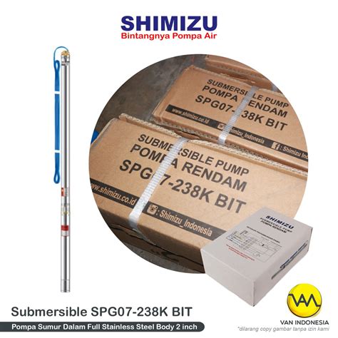 Jual Pompa Air Submersible Shimizu Spg K Bit Kabel M Shopee