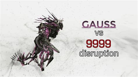 WARFRAME Gauss Vs 9999 Easy ShieldGating Build SP Level Cap