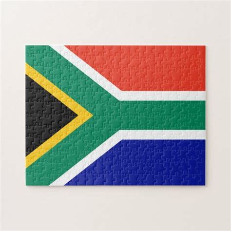 South Africa Flag Jigsaw Puzzle South Africa Flag