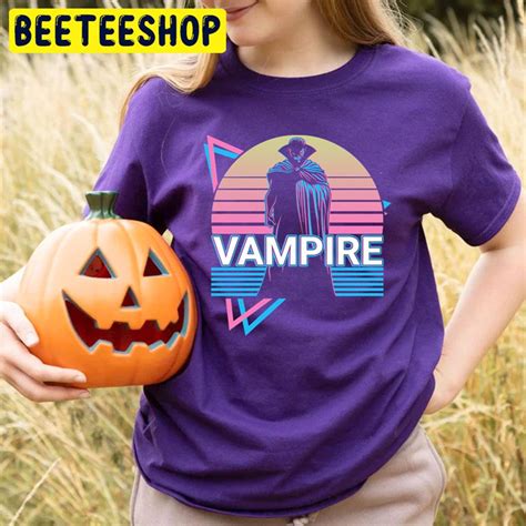 Vampire Halloween Bloodsucker Retro Trending Unisex T Shirt Beeteeshop