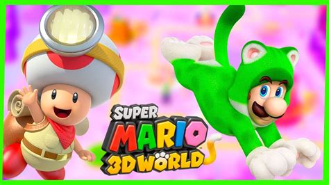 Super Mario 3d World 16 Gameplay Wii U Youtube