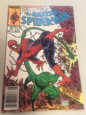 THE AMAZING SPIDERMAN 318 SCORPION APPEARANCE McFARLANE ART