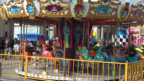 Animal World Carousel Amusement Rides Youtube