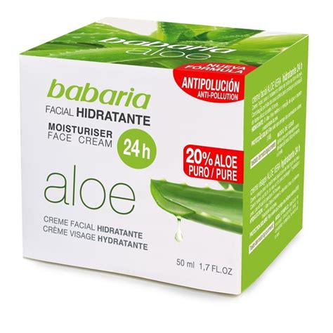 Babaria Crema Facial Ml Aloe Vera Hidratante H