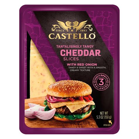 CASTELLO Cheddar Burger Scheiben 150 g ALDI SÜD