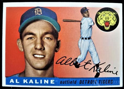 1955 Topps Al Kaline Baseball Card In United States