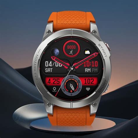 SPORTOWY ZEGAREK SMARTWATCH MĘSKI GPS PULS ROZMOWY POLSKIE MENU AMOLED