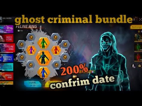 Ghost Criminal Bundle Kab Aaega Criminal Bundle Return Free Fire YouTube