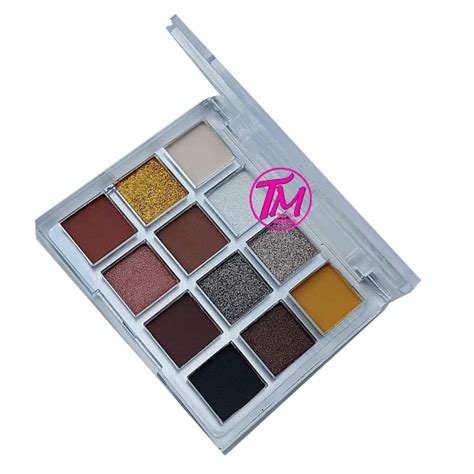 Paleta De Sombras 12 Cores Glamurosa City Girls CG269B Tudo De Maquiagem