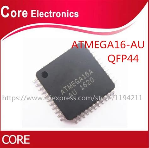 10pcs Lot ATMEGA16A AU ATMEGA16A TQFP 44 8 Bit Microcontroller With 16K